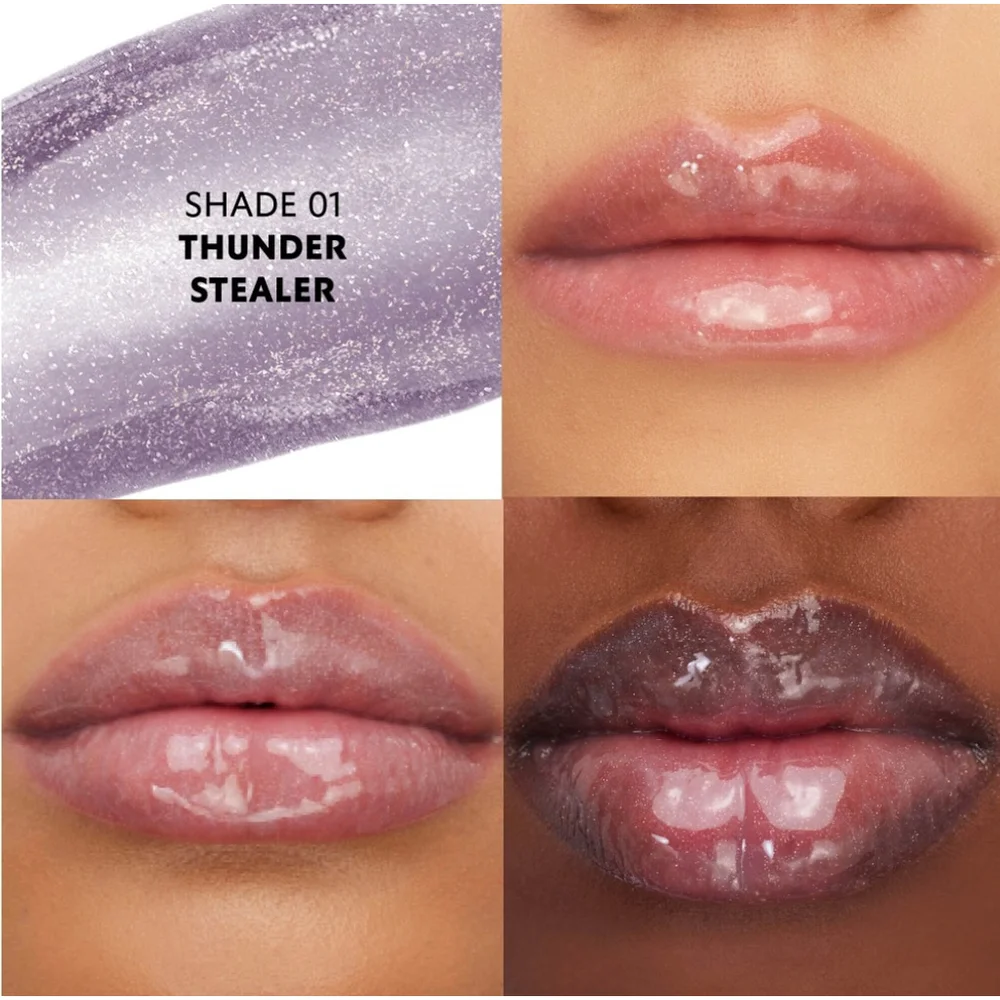 YSL LOVESHINE PLUMPING LIP OIL GLOSS - SHADE 01 THUNDER STEALER - Picture 4 of 8